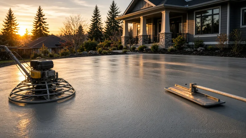 Illustrative concrete slab